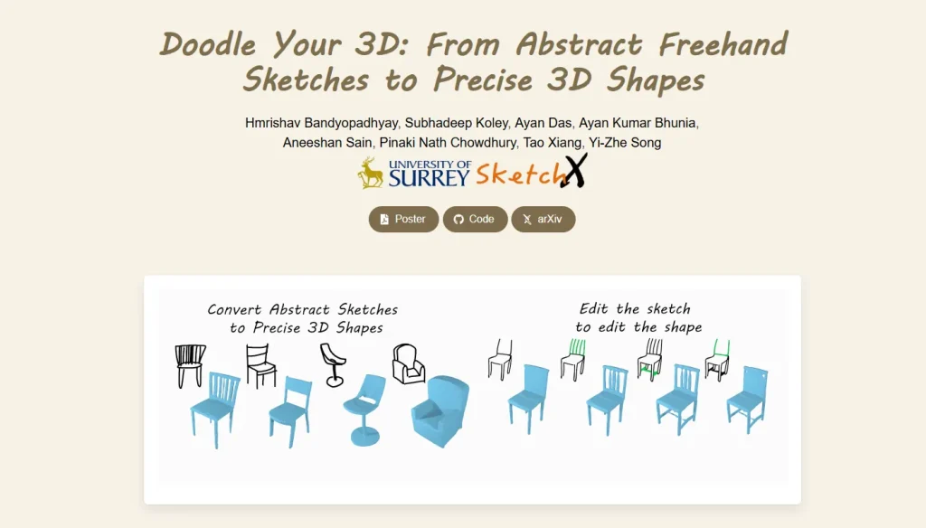 Doodle Your 3D