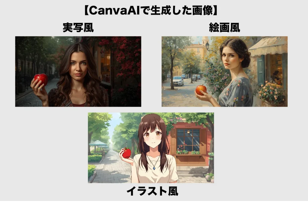 CanvaAIで生成した画像