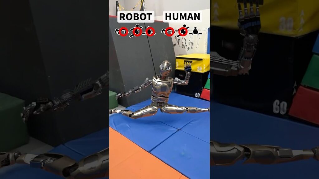 パルクールロボットvs人間